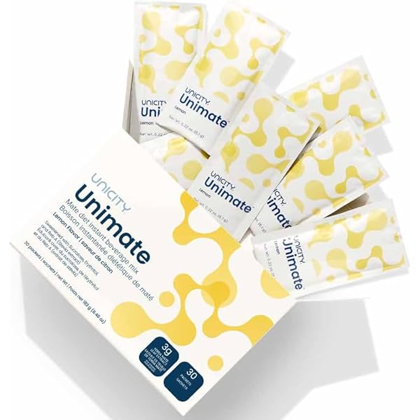 Unicity Feel Great System Pack - 1 Natural Orange Balance + 2 Natural Lemon Unimate - 30 Day Supply