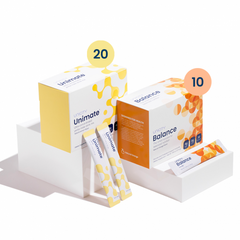 Unicity Feel Great Basic Bundle Offer 7 - Natural Orange Balance 10 Boxes + Natural Lemon Unimate 20 Boxes