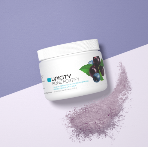 Unicity Bone Fortyify - Calcium Complex Powder for Nourishing Bones (210g)